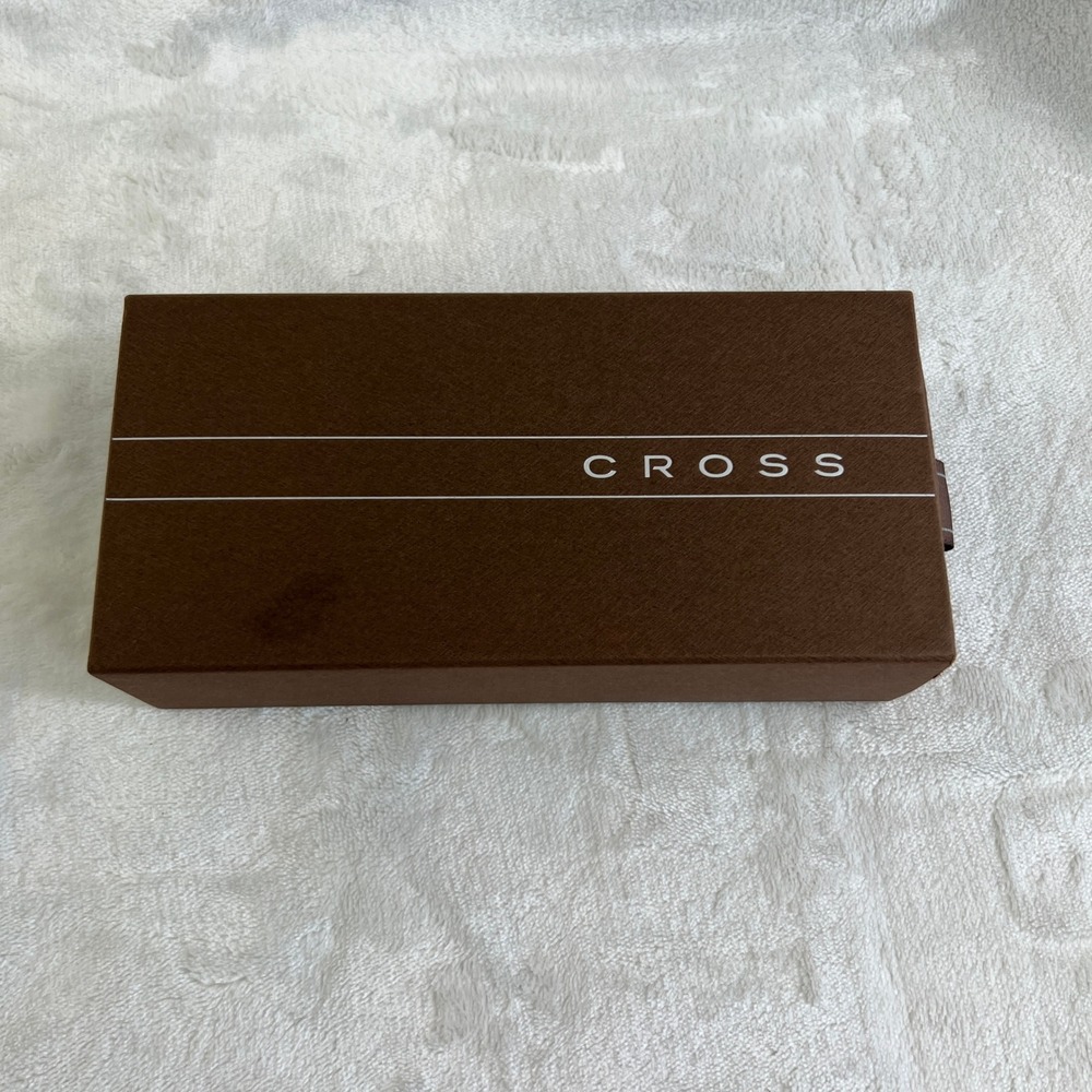 Cross Satin Silver Ballpoint Pen Set Silver Executive Gift Table Mountain Casino